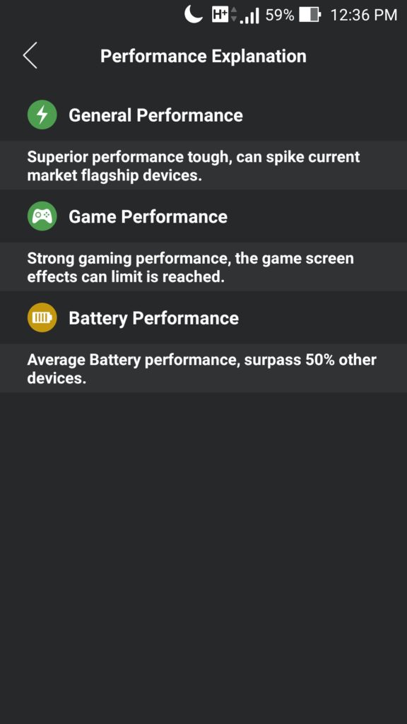 Asus Zenfone Zoom Performance